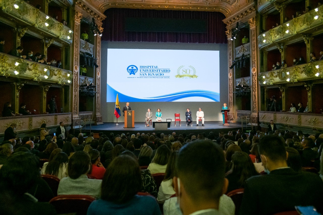 Hospital Universitario San Ignacio celebró sus 80 años de Fundación 137